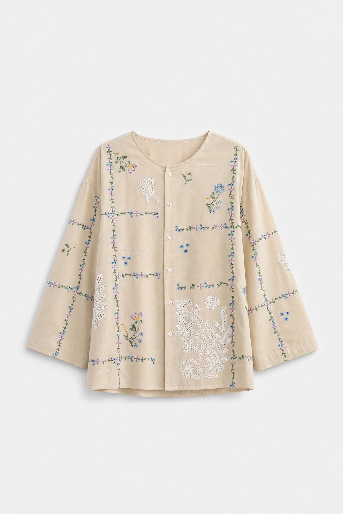 EMBROIDERED SUIT (E0804-106-005)
